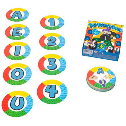 RIMANDO ANDO Juego de cartas de creatividad y vocabulario Falomir